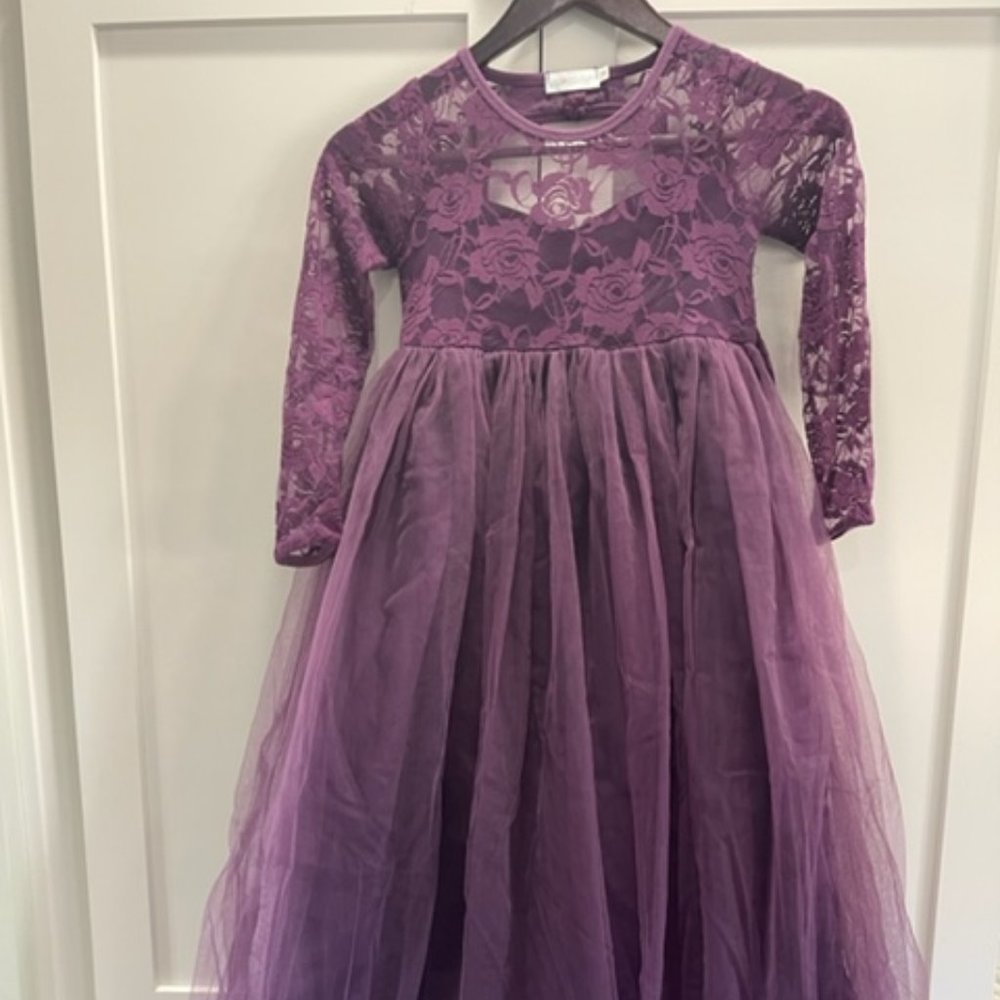 Gorgeous Purple Formal Dress, Size 7/8